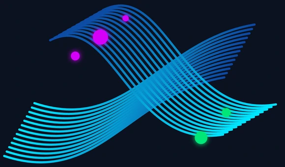SIFT Data Center intersecting fiber-line logo